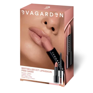 Bestseller Kit Lipassion Pink Sand Lipstick Enjoy 627 + Lápiz 760
